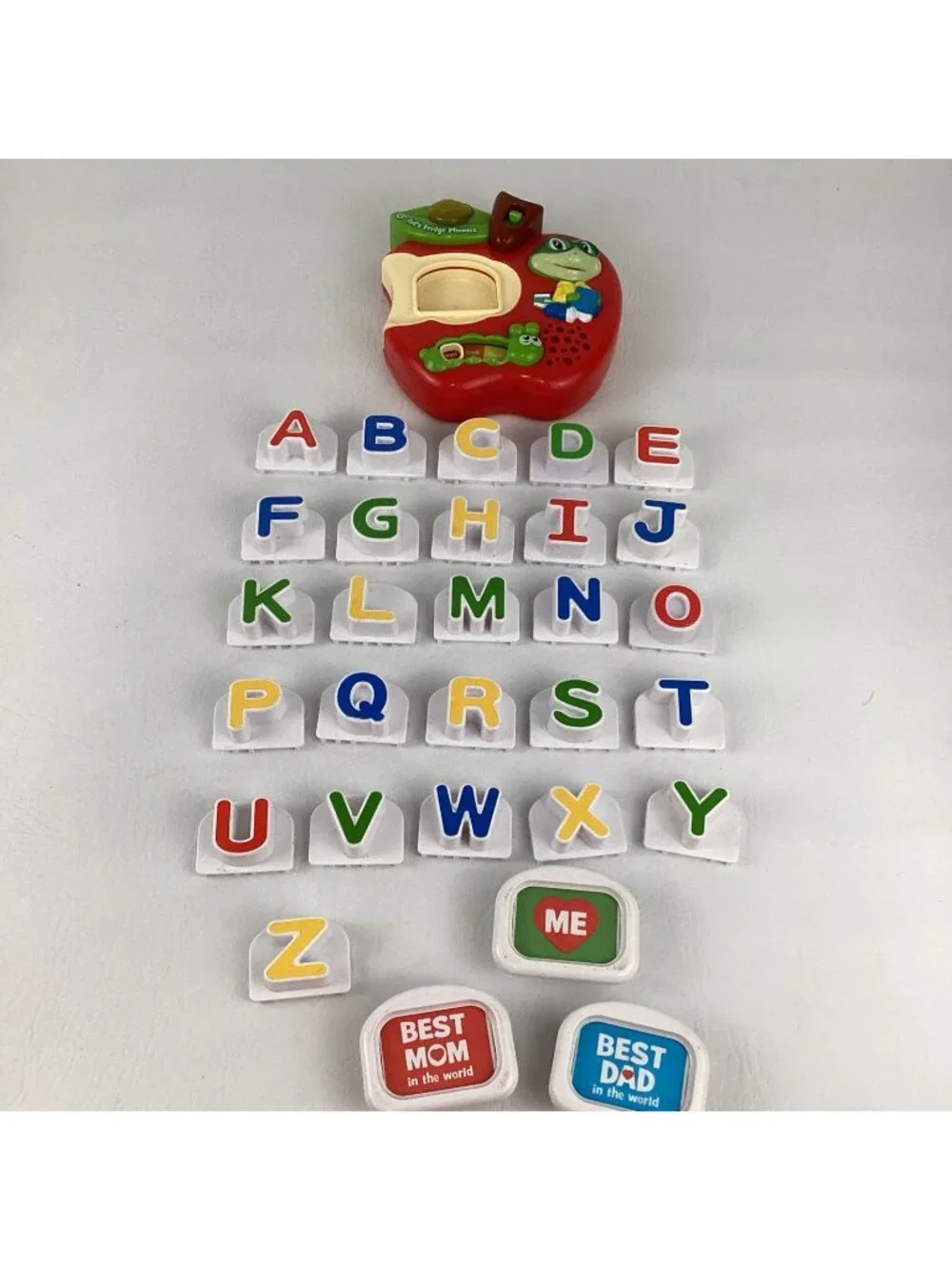 Leap Frog Tad's Fridge Phonics Learning Educational Electronic Alphabet Apple
